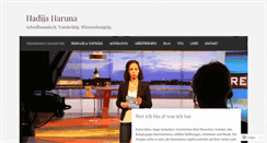 Desktop Screenshot of hadija-haruna.de